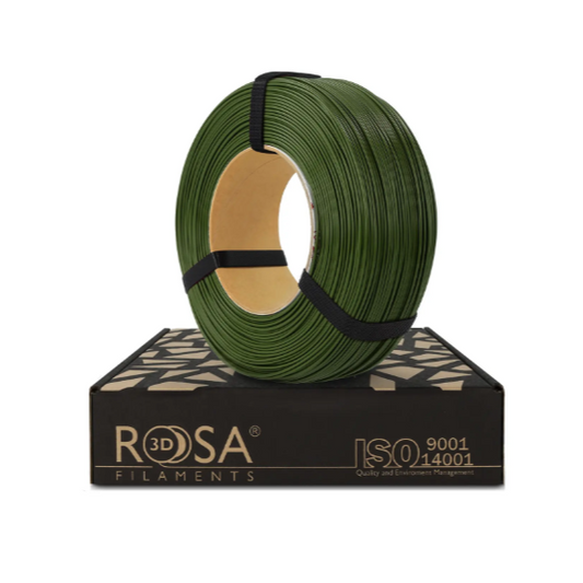 Rosa3D PLA Starter Refill Verde Militar 1kg