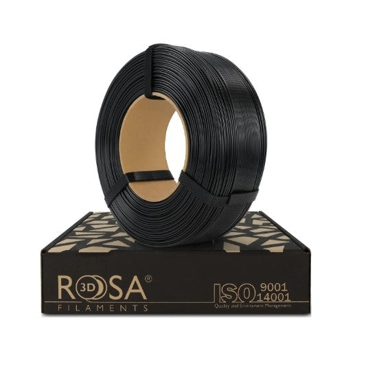 Rosa3D PLA Starter Refill Preto 1kg