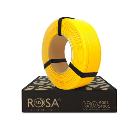 Rosa3D PLA Starter Refill Amarelo 1kg