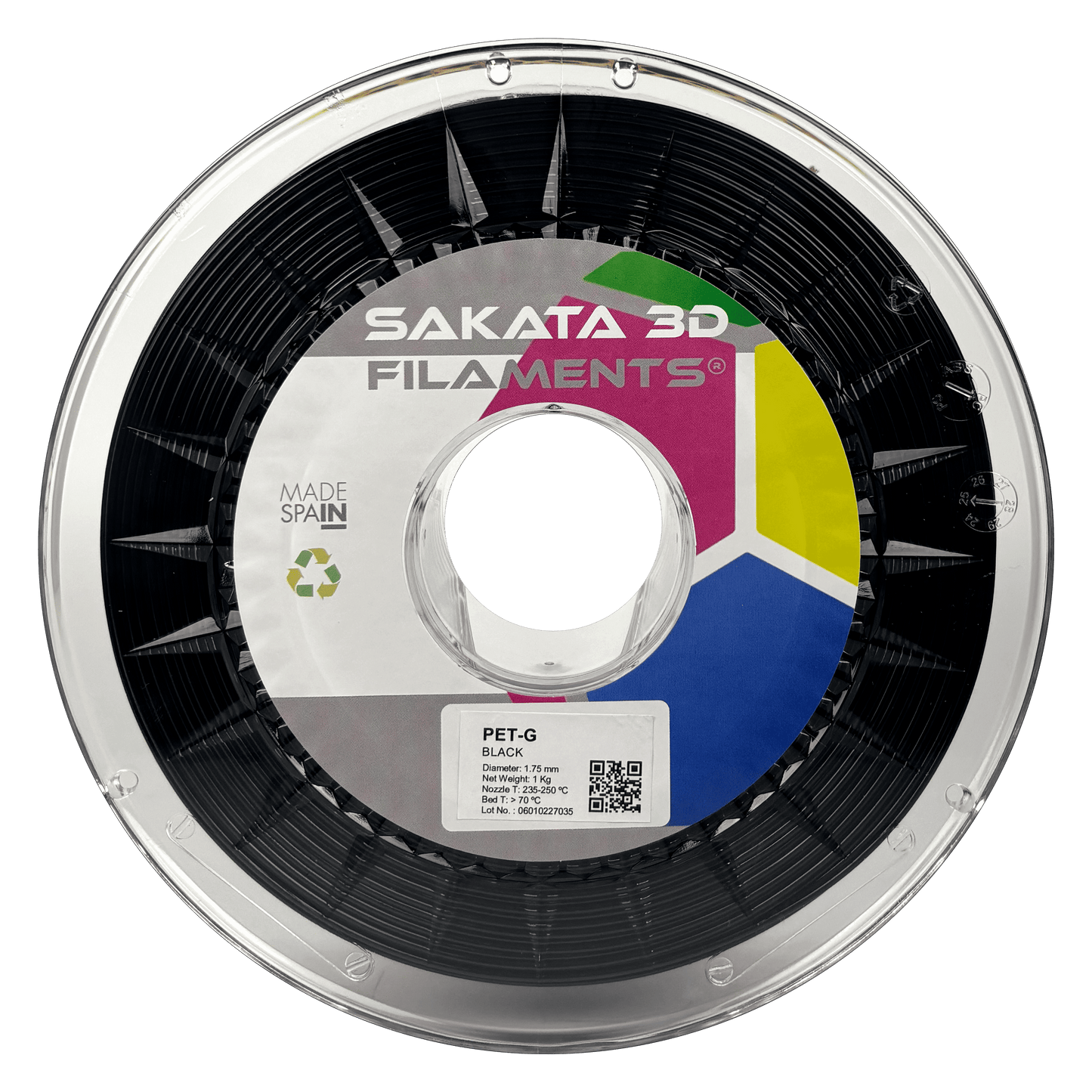 Sakata PET-G Preto 1kg