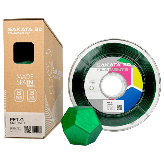 Sakata PET-G Esmeralda Translucido 1kg