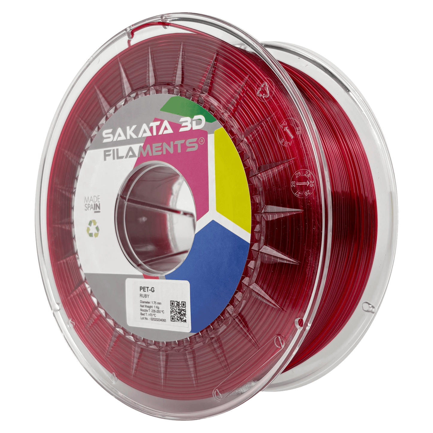 Sakata PET-G Rubi Translucido 1kg