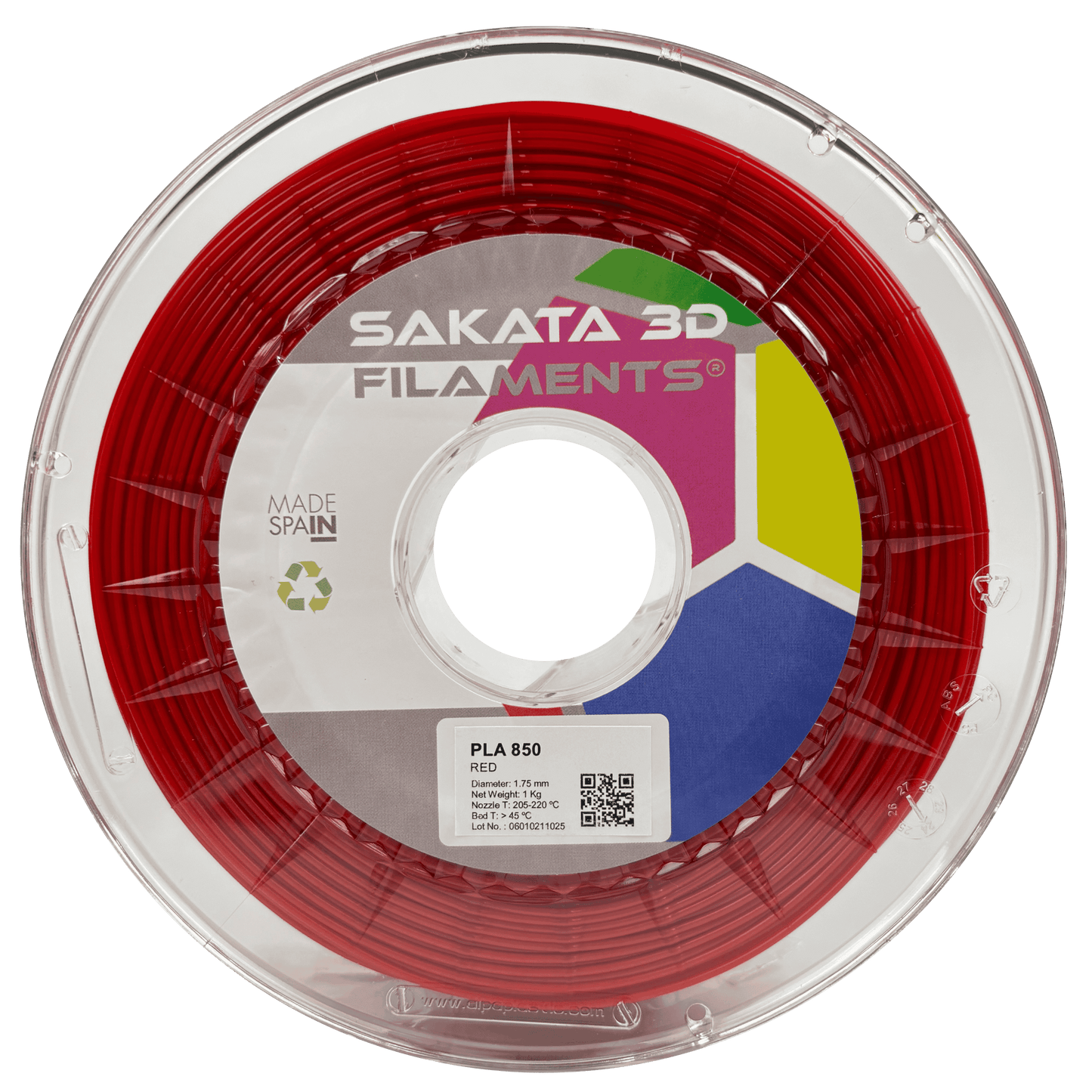 Sakata PLA 850 Vermelho 1kg