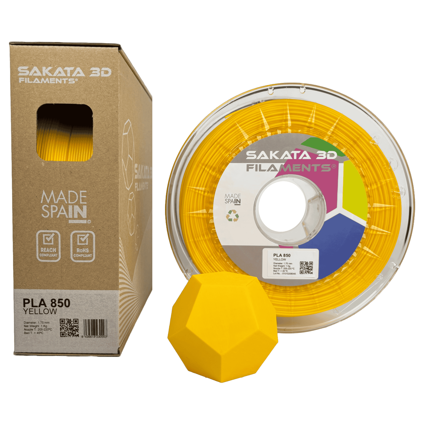Sakata PLA 850 Amarelo 1kg