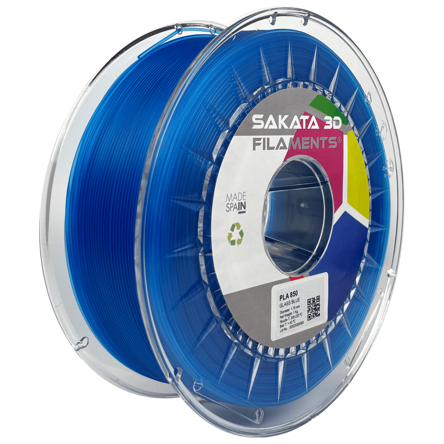 Sakata PLA 850 Azul Vidro 1kg
