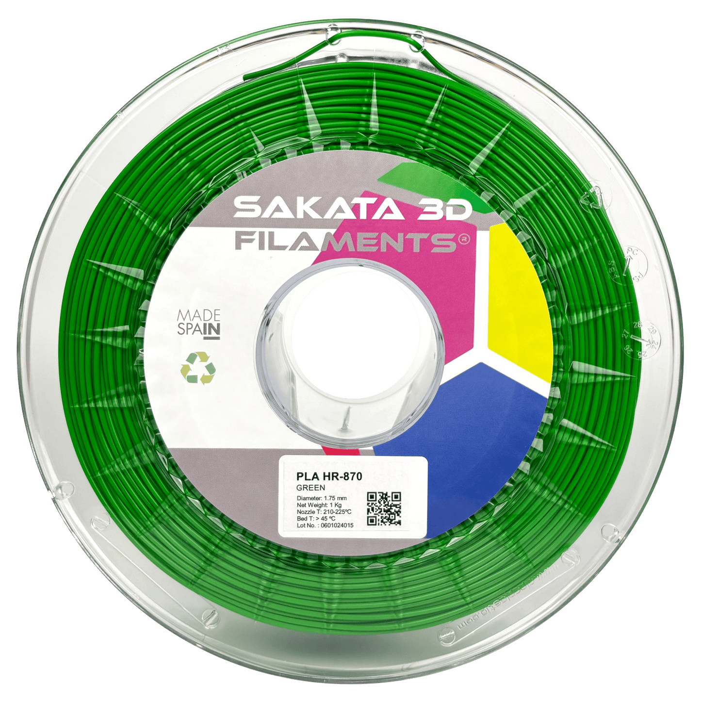 Sakata PLA 850 Verde Vidro 1kg