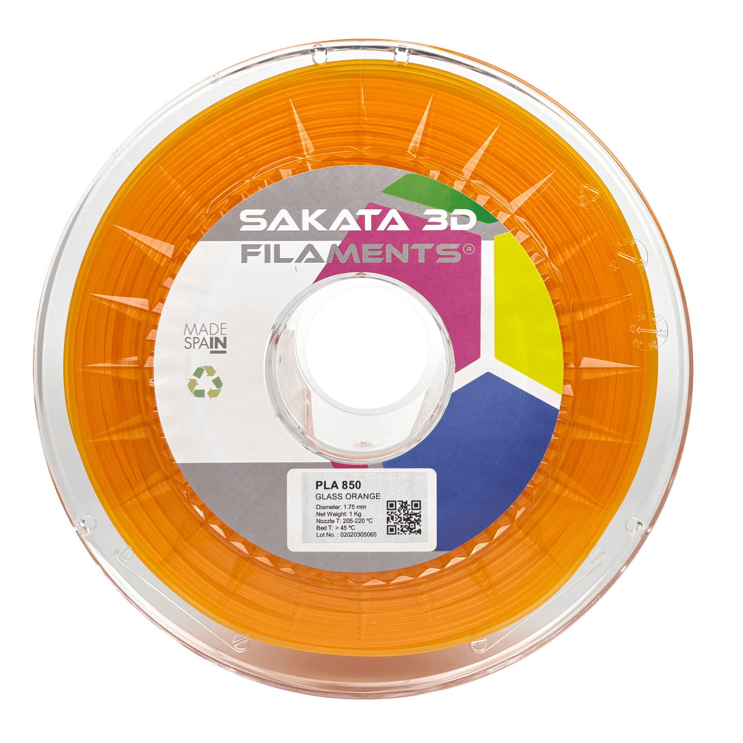 Sakata PLA 850 Laranja Vidro 1kg