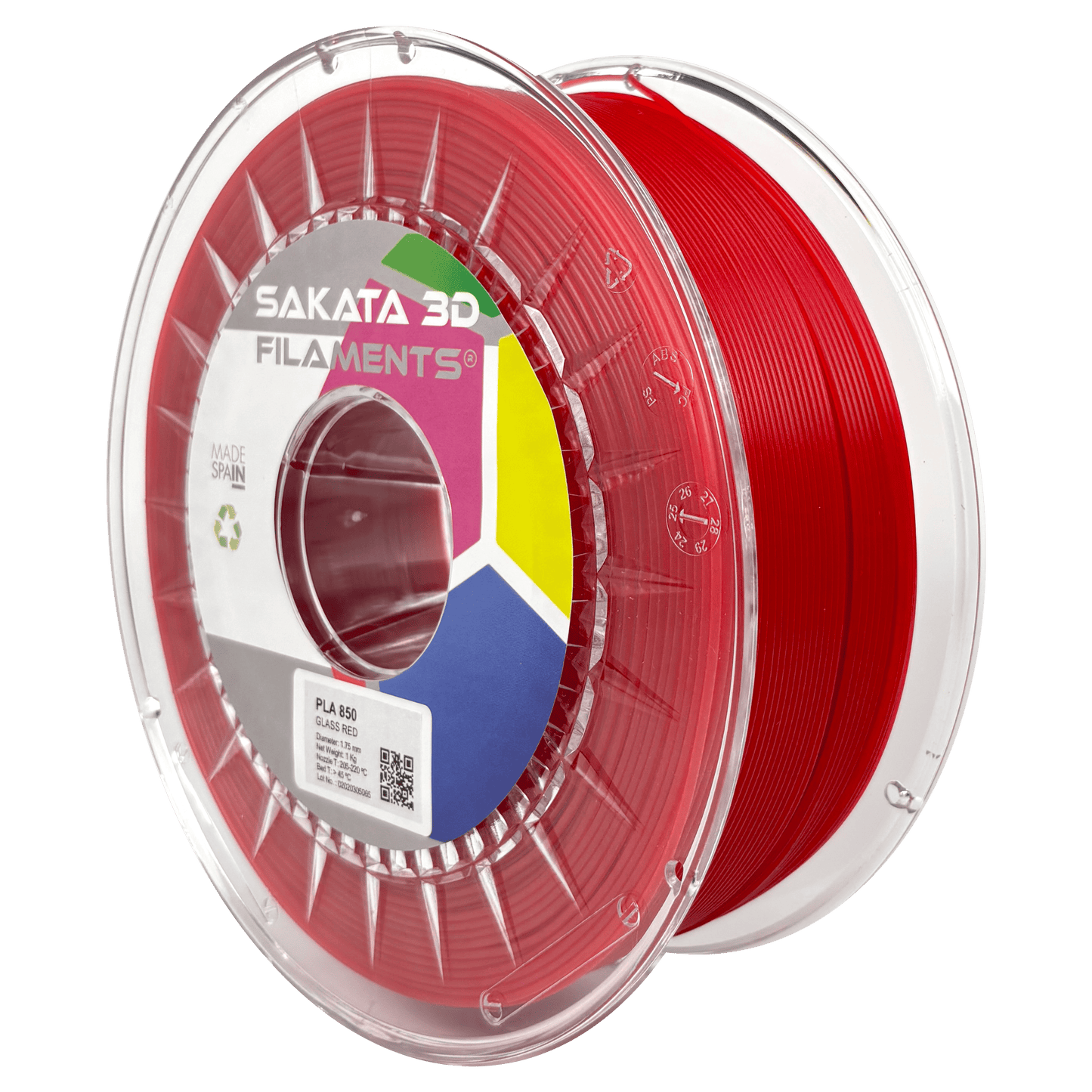 Sakata PLA 850 Vermelho Vidro 1kg