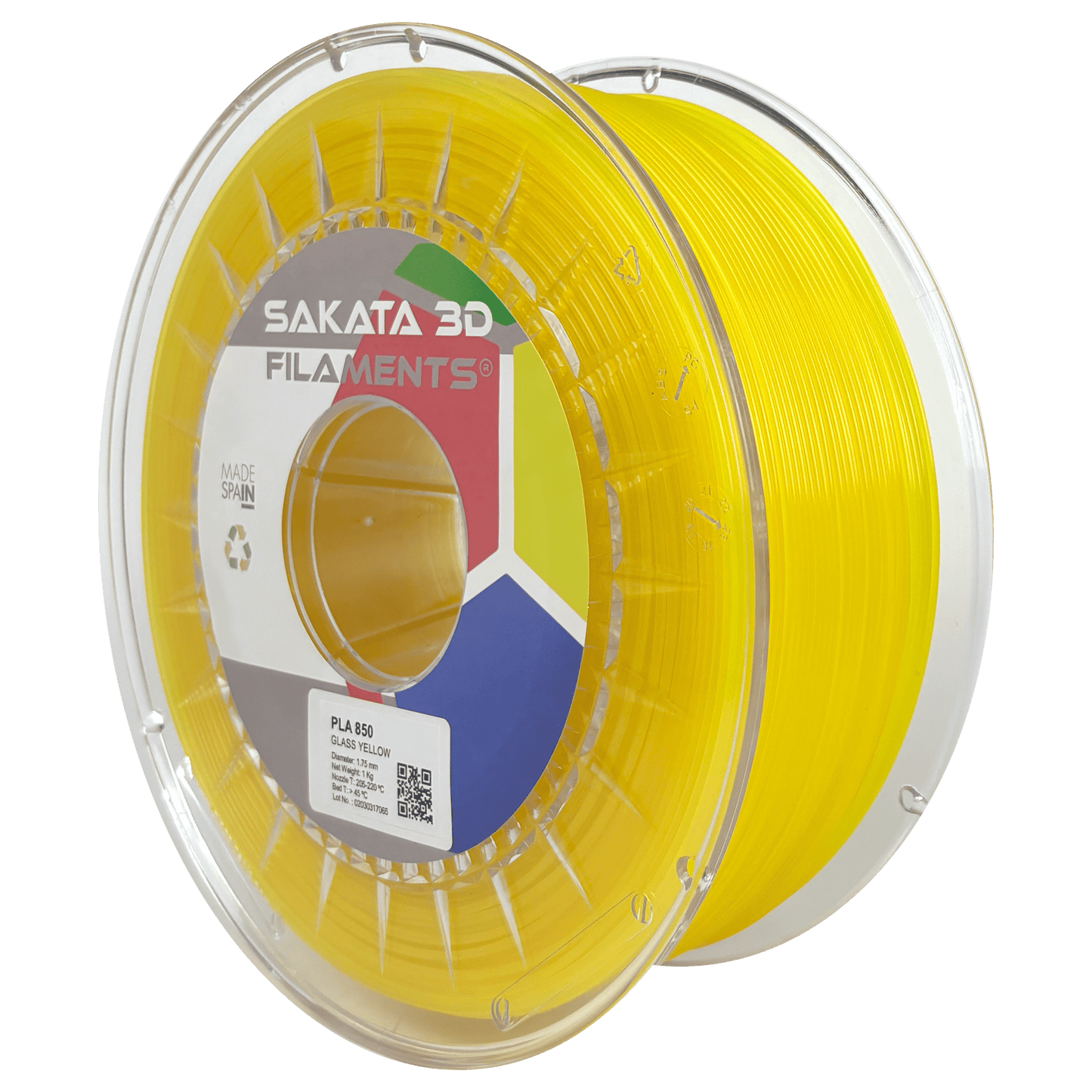 Sakata PLA 850 Amarelo Vidro 1kg
