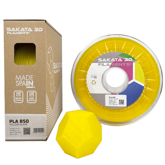 Sakata PLA 850 Amarelo Vidro 1kg
