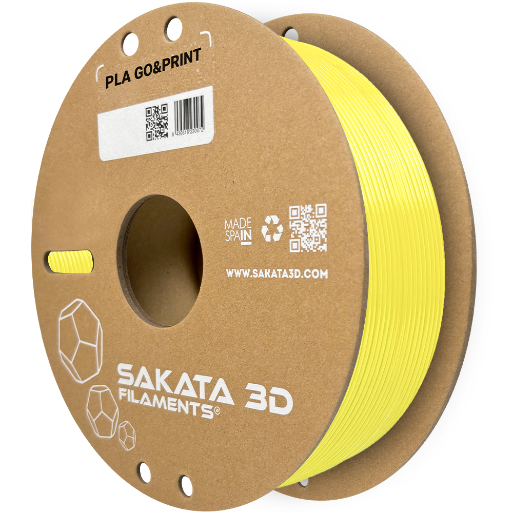 Sakata PLA Go&Print Amarelo Pastel 1kg