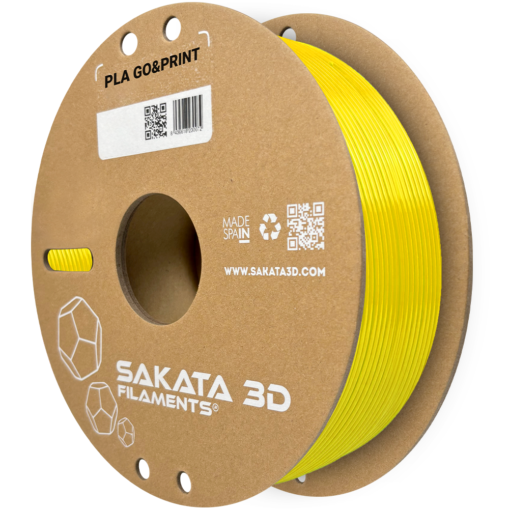 Sakata PLA Go&Print Amarelo 1kg