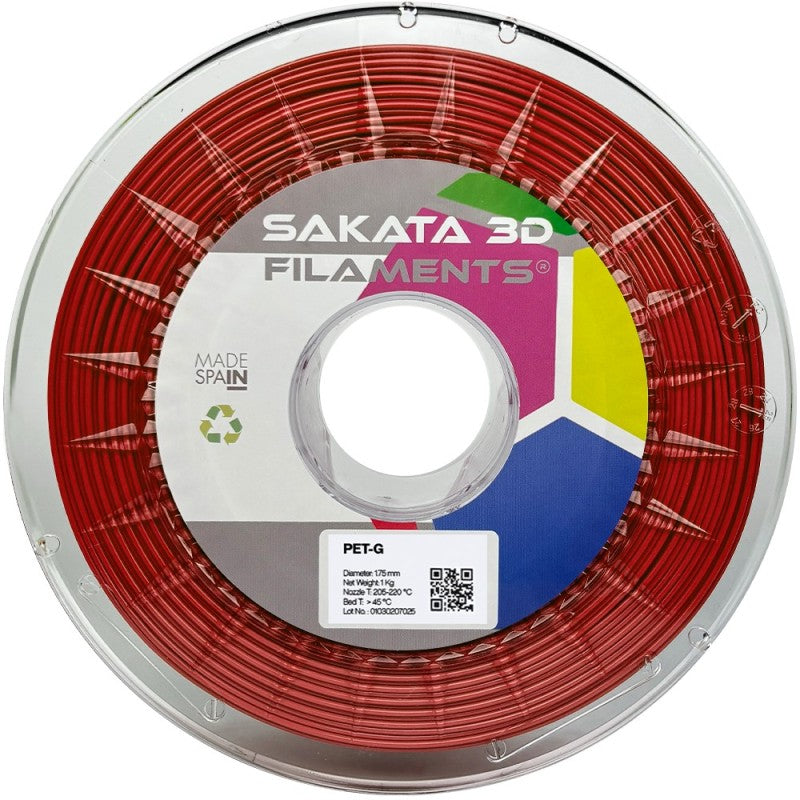 Sakata PET-G Vermelho 1kg
